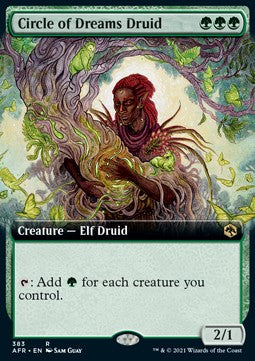 Druide des Zirkels der Träume XAFR-383 Rare Excellent Englisch Foil