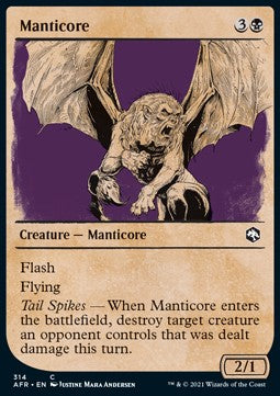 Mantikor XAFR-314 Common Excellent Englisch Foil