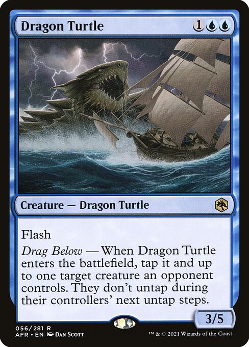 Dragon Turtle AFR-56 Rare Excellent Englisch