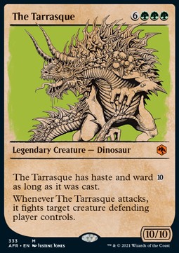 The Tarrasque XAFR-333 Mythic Excellent Englisch Foil