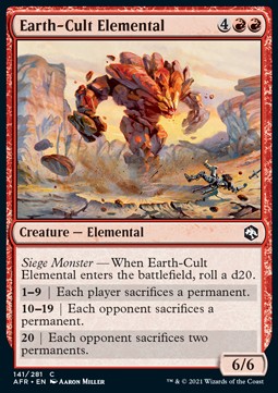 Erdkult-Elementar AFR-141 Common Near Mint Deutsch Foil