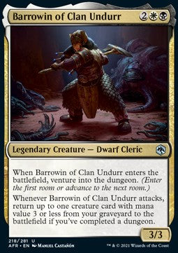 Barrowin vom Klan Undurr AFR-218 Uncommon Near Mint Deutsch Foil
