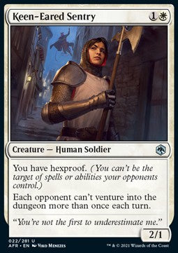 Scharfohriger Wachposten AFR-22 Uncommon Excellent Englisch Foil