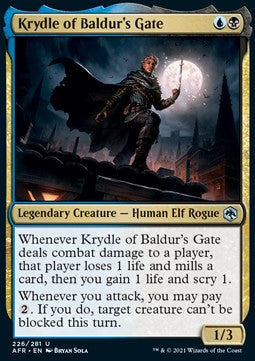 Krydle von Baldurs Tor AFR-226 Uncommon Excellent Englisch Foil