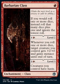 Klasse der Barbaren AFR-131 Uncommon Excellent Englisch Foil