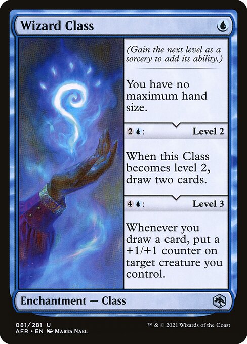 Wizard Class AFR-81 Uncommon Near Mint Englisch Foil