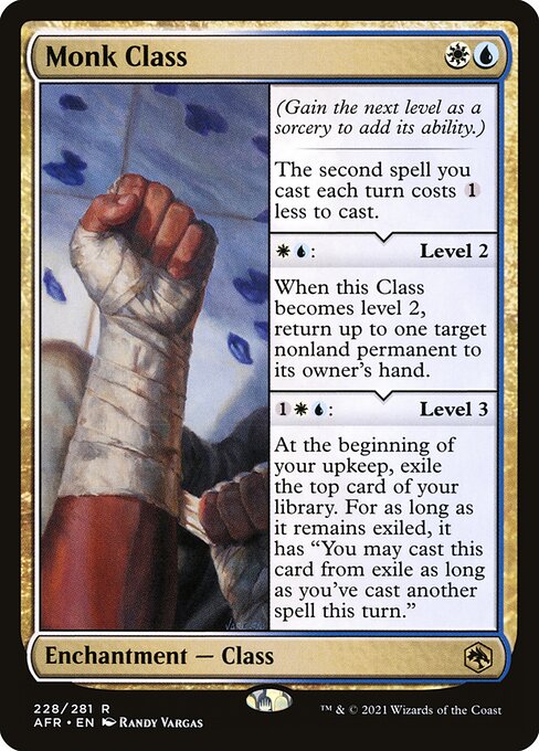 Monk Class AFR-228 Rare Excellent Englisch