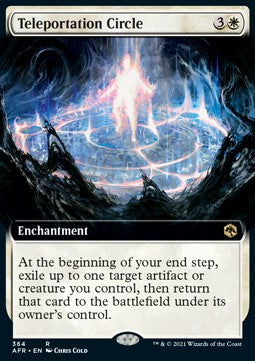 Teleportation Circle XAFR-364 Rare Light Played Englisch Foil