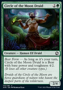 Druide des Zirkels des Mondes AFR-177 Common Near Mint Deutsch Foil