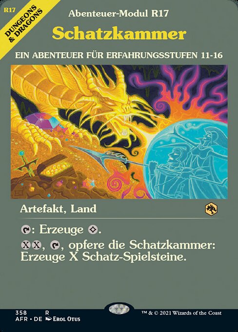 Schatzkammer XAFR-358 Rare Near Mint Deutsch