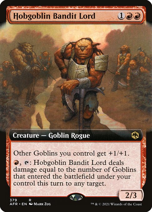 Hobgoblin-Banditenfürst XAFR-379 Rare Excellent Englisch Foil