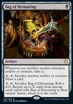 Bag of Devouring AFC-21 Rare Near Mint Englisch