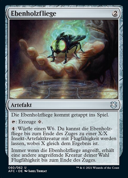 Ebenholzfliege AFC-60 Uncommon Near Mint Deutsch