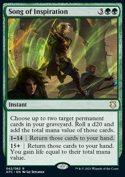 Lied der Inspiration AFC-42 Rare Excellent Deutsch