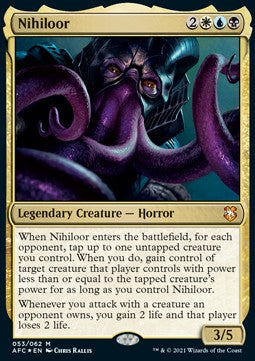 Nihiloor AFC-53 Mythic Excellent Englisch Foil