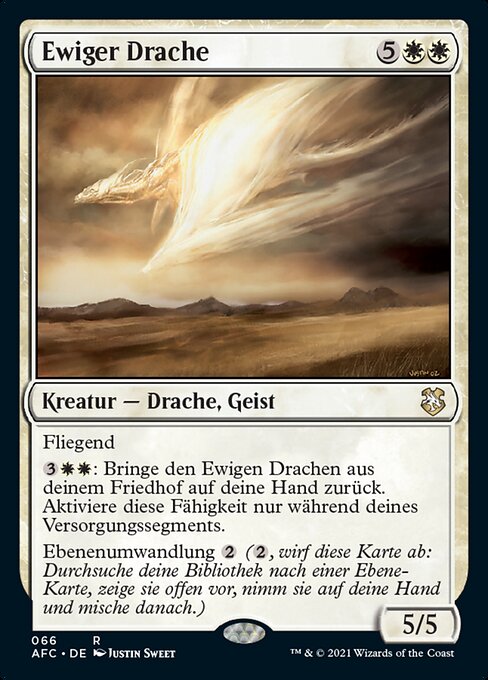 Ewiger Drache AFC-66 Rare Good Deutsch
