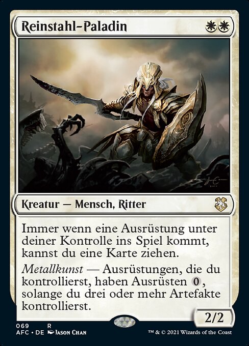 Reinstahl-Paladin AFC-69 Rare Near Mint Deutsch