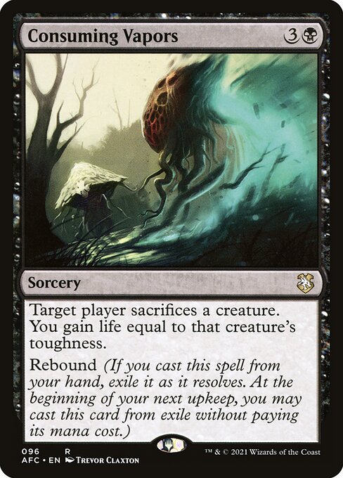 Verzehrende Dämpfe AFC-96 Rare Near Mint Englisch