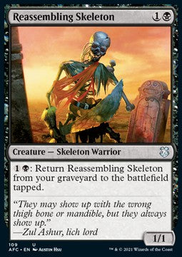 Reassembling Skeleton AFC-109 Uncommon Excellent Englisch