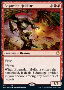 Bogardanischer Höllendrache AFC-115 Mythic Excellent Deutsch