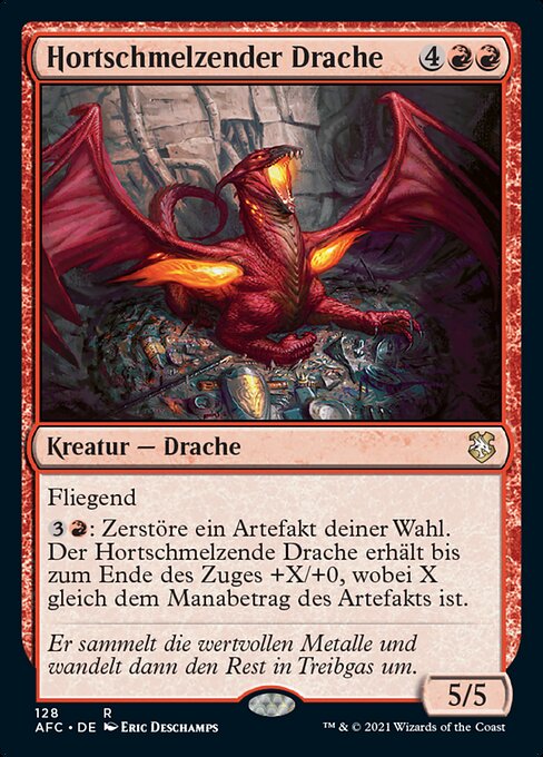 Hortschmelzender Drache AFC-128 Rare Excellent Deutsch