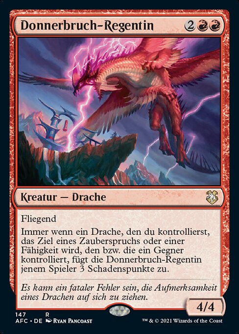 Donnerbruch-Regentin AFC-147 Rare Excellent Deutsch