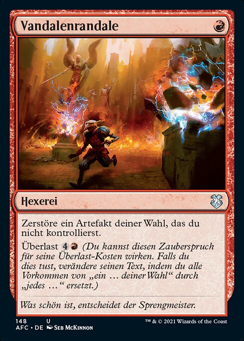 Vandalenrandale AFC-148 Uncommon Near Mint Deutsch