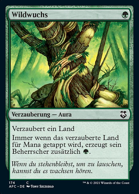 Wildwuchs AFC-174 Common Near Mint Deutsch