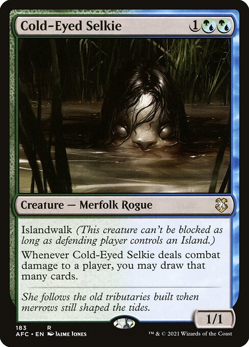 Cold-Eyed Selkie AFC-183 Rare Near Mint Englisch