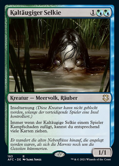 Kaltäugiger Selkie AFC-183 Rare Near Mint Deutsch