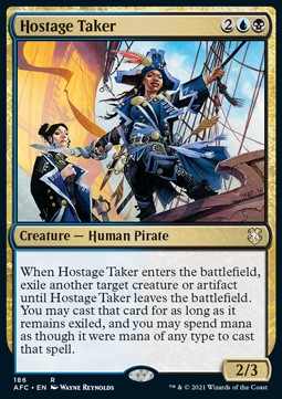 Hostage Taker AFC-186 Rare Excellent Englisch