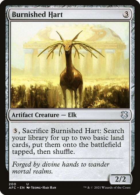 Burnished Hart AFC-200 Uncommon Near Mint Englisch