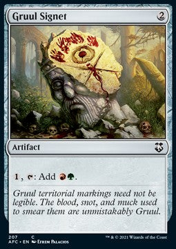 Gruul-Petschaft AFC-207 Common Excellent Englisch