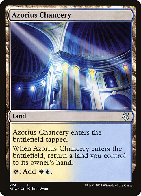 Azorius Chancery AFC-224 Uncommon Excellent Englisch
