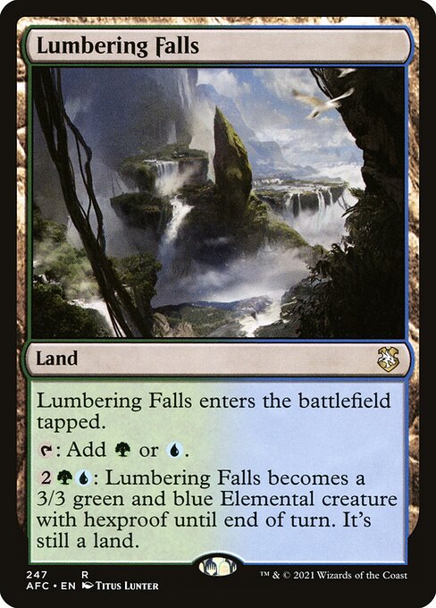 Lumbering Falls AFC-247 Rare Near Mint Englisch