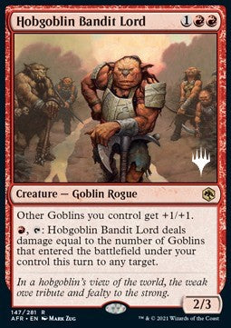 Hobgoblin-Banditenfürst (V.2) PAFR-147 Rare Excellent Deutsch Foil