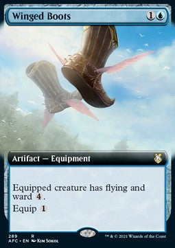 Winged Boots XAFC-289 Rare Excellent Englisch