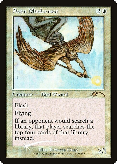 Aven Mindcensor PROM-1 Rare Excellent Englisch Foil
