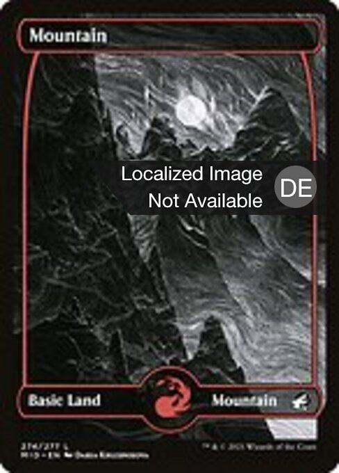 Gebirge (V.1) MID-274 Land Excellent Deutsch