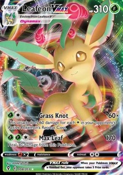Leafeon VMAX EVS-008 Ultra Rare Excellent Englisch