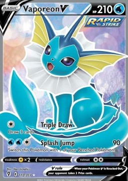 Aquana V EVS-172 Ultra Rare Excellent Deutsch