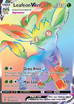 Folipurba VMAX EVS-204 Secret Rare Near Mint Deutsch