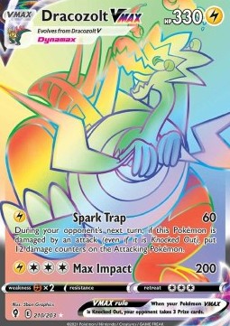 Lectragon VMAX EVS-210 Secret Rare Near Mint Deutsch