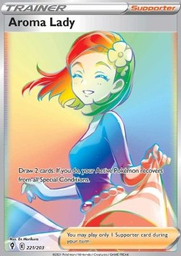 Aromalady EVS-221 Secret Rare Excellent Deutsch