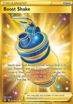 Boost-Shake EVS-229 Secret Rare Excellent Deutsch