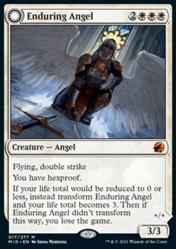 Enduring Angel // Angelic Enforcer MID-17 Mythic Near Mint Englisch Foil