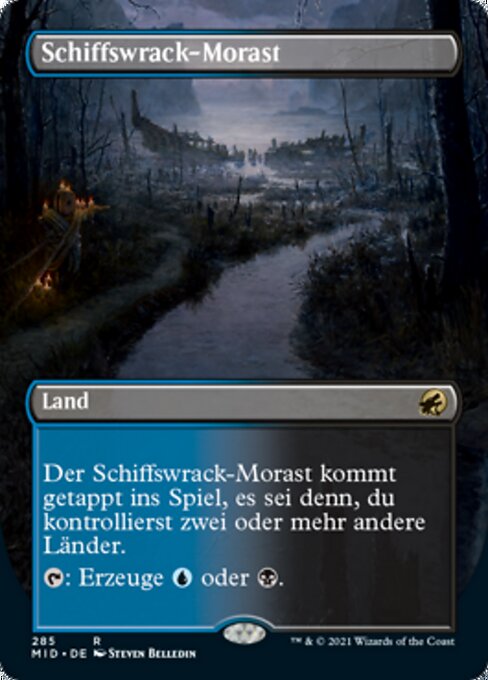 Schiffswrack-Morast XMID-285 Rare Near Mint Deutsch