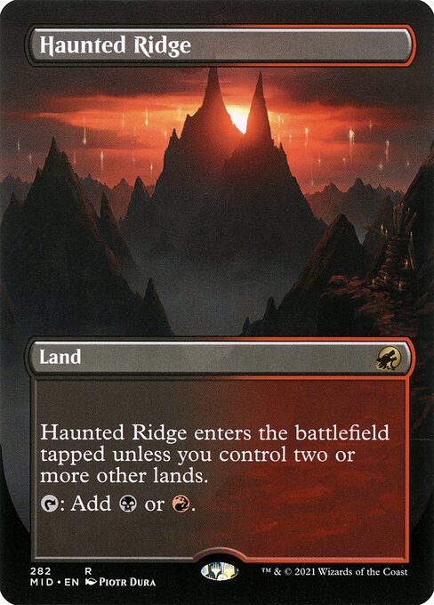 Haunted Ridge XMID-282 Rare Near Mint Englisch