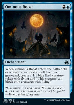 Ominöses Spähnest MID-65 Uncommon Near Mint Englisch Foil