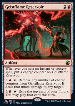 Geistflammen-Reservoir MID-142 Rare Near Mint Deutsch